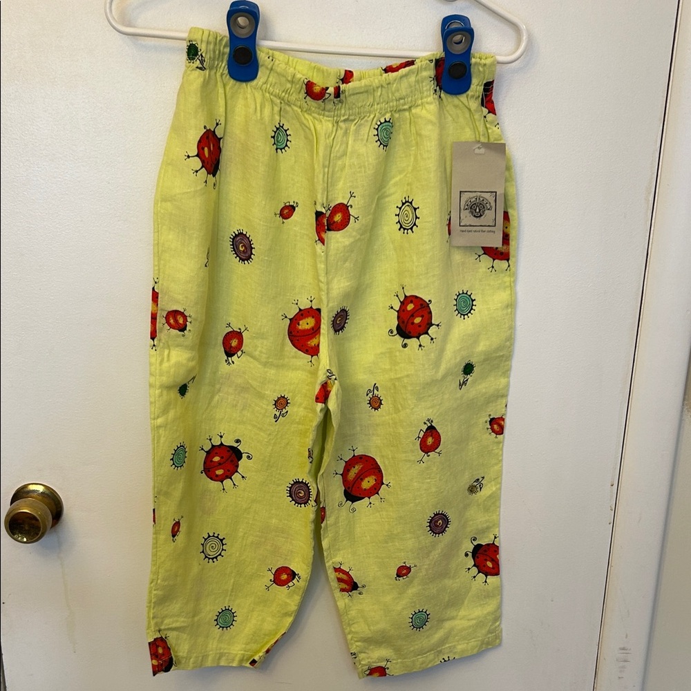 Tom Tom Women’s Peddler Pushers Bug Print NWT Size Small